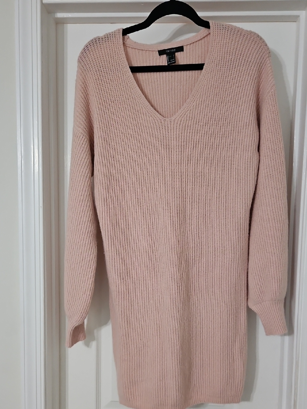 Forever 21 Blush Pink Sweater Dress
